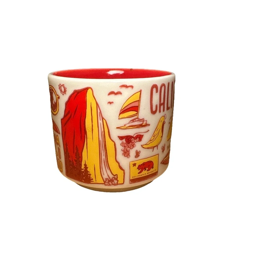 Starbucks California Been There Series Across the Globe Coffee Mug 2017 Espresso
